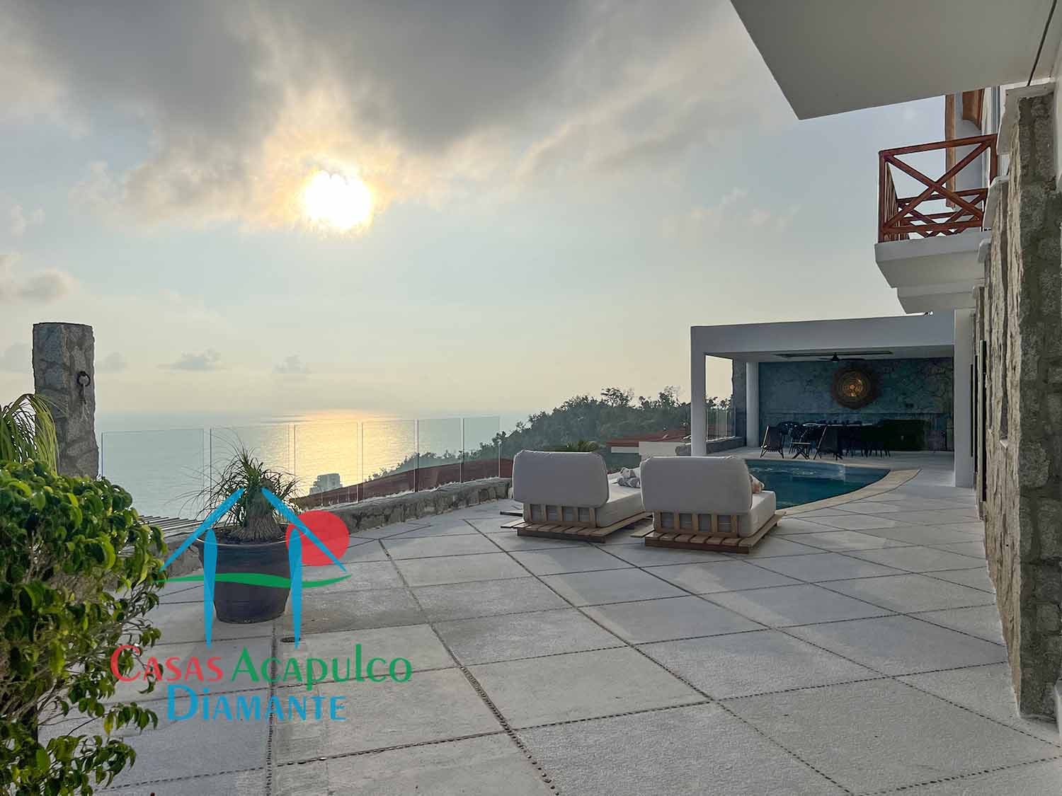 Brisas del Marqués Palmetto 9 Villa Frida - Terraza y alberca 16